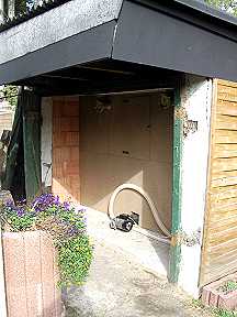 Garage als Pelletslager 1